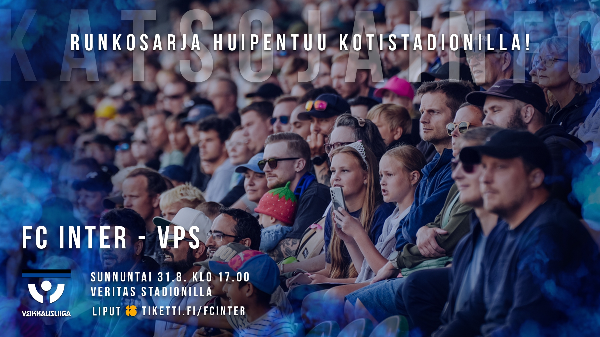 Viikko huipentuu kotistadionilla tärkeään pistetaistoon – tutustu katsojainfoon