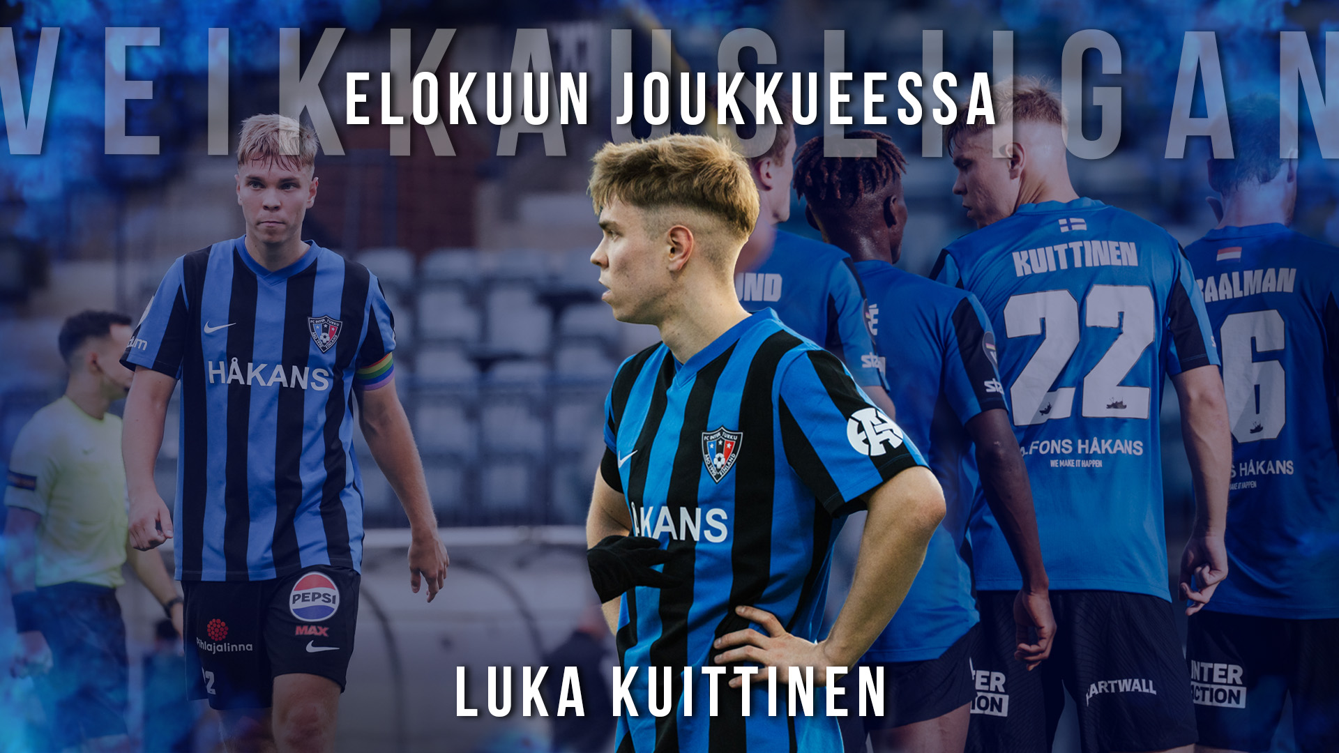Luka Kuittinen mukana Veikkausliigan kuukauden joukkueessa