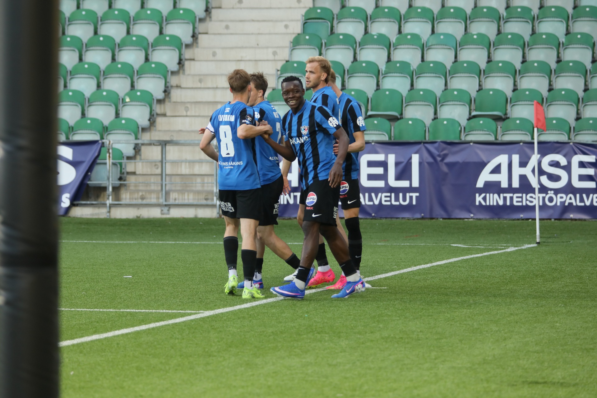 Inter etenee Suomen Cupissa kahdeksan parhaan joukkoon