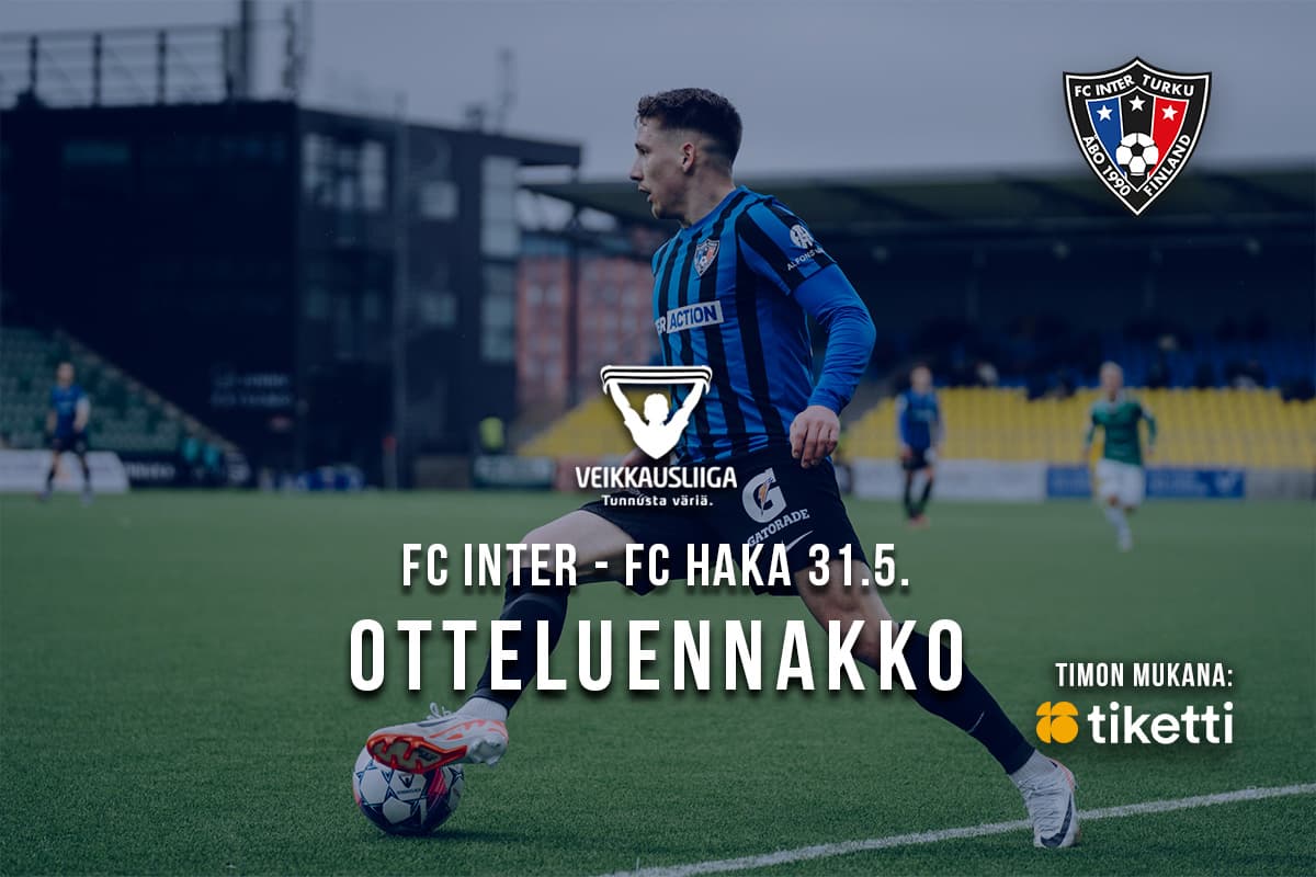 Inter hakee kurssinkääntöä kotiyleisön edessä perjantaina