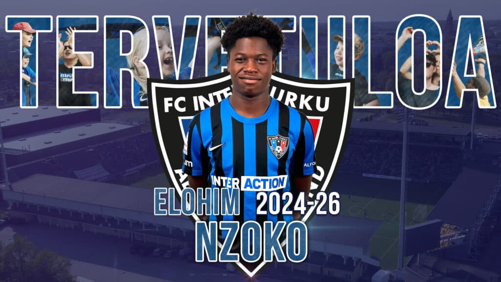 Akatemiapelaaja Elohim Nzoko uuteen sopimukseen FC Interin kanssa