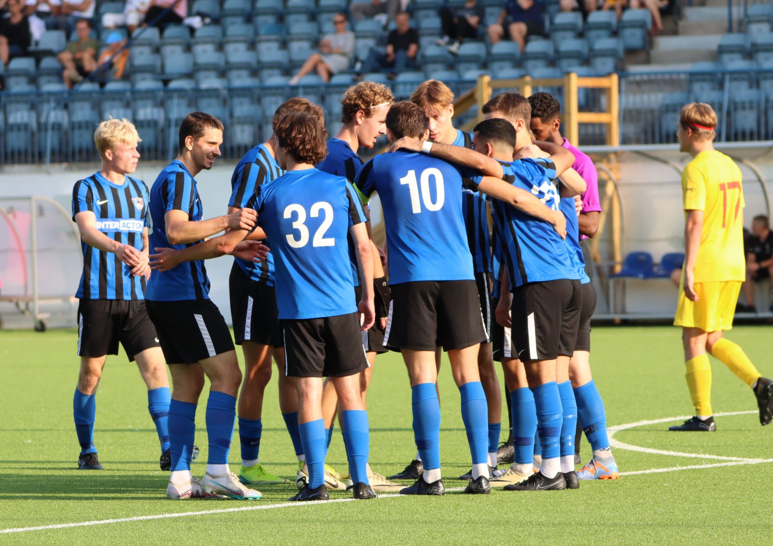 Reservijoukkue jakoi pisteet Veritas Stadionilla