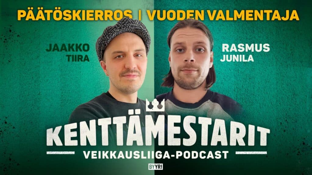 Veikkauksen Kenttämestarit-videopodcastin uusin jakso on ulkona