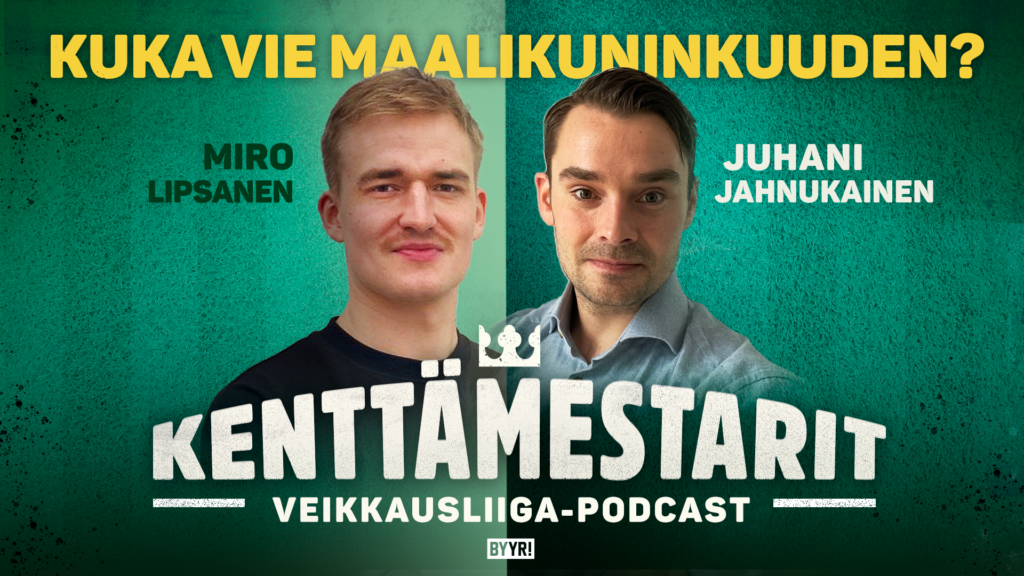 Veikkauksen Kenttämestarit-videopodcastin uusin jakso on ulkona