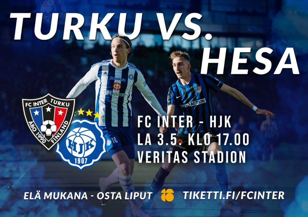 Turku täyttyy Interin intohimolla – kotipeliviikko käyntiin tuomiokirkolla tiistaina!