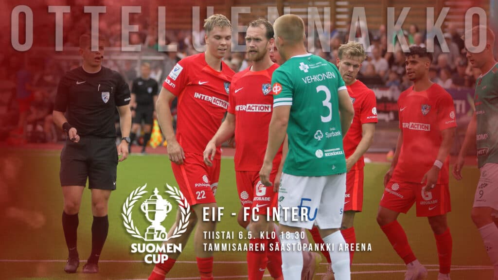 Inter matkaa huomenna Cup-taistoon Tammisaareen!