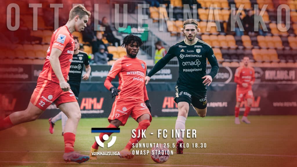 Inter matkaa kierroksen kärkikamppailuun Seinäjoelle!