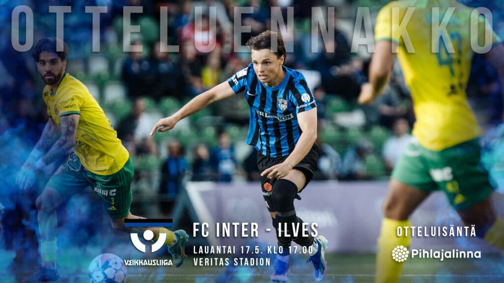 FC Inter ja Ilves kohtaavat kotistadionilla lauantain huippumatsissa