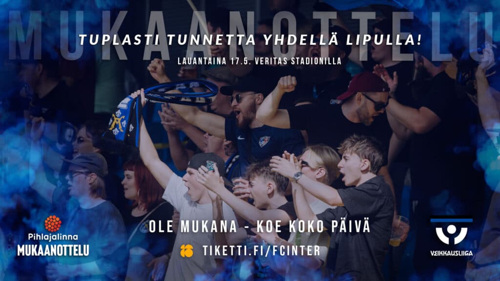 Tapaa legendat, viihdemaailman ja Veikkausliigan tähdet – kaksi ottelua yhdellä lipulla!