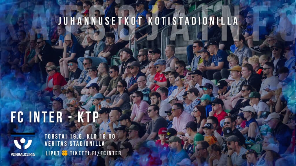 Juhannusetkot torstaina kotistadionilla!