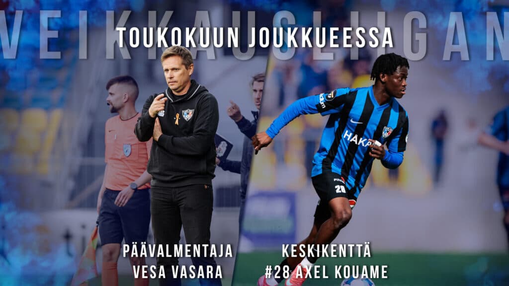 Interin päävalmentaja Vesa Vasara on valittu Veikkausliigan toukokuun valmentajaksi