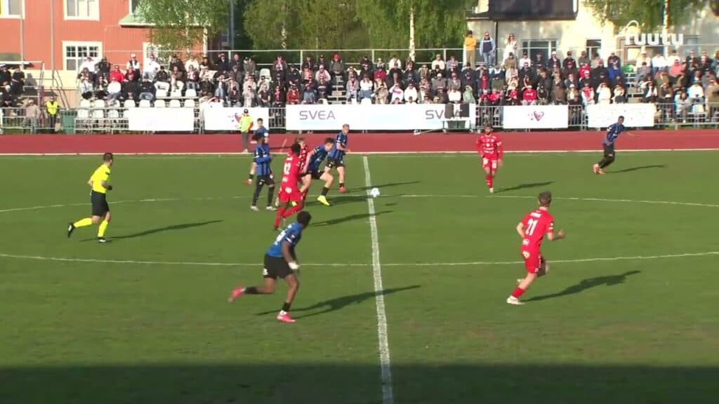 Inter jatkaa voittamattomana – 3 pistettä Pietarsaaresta Mudu Sarrin osumalla!