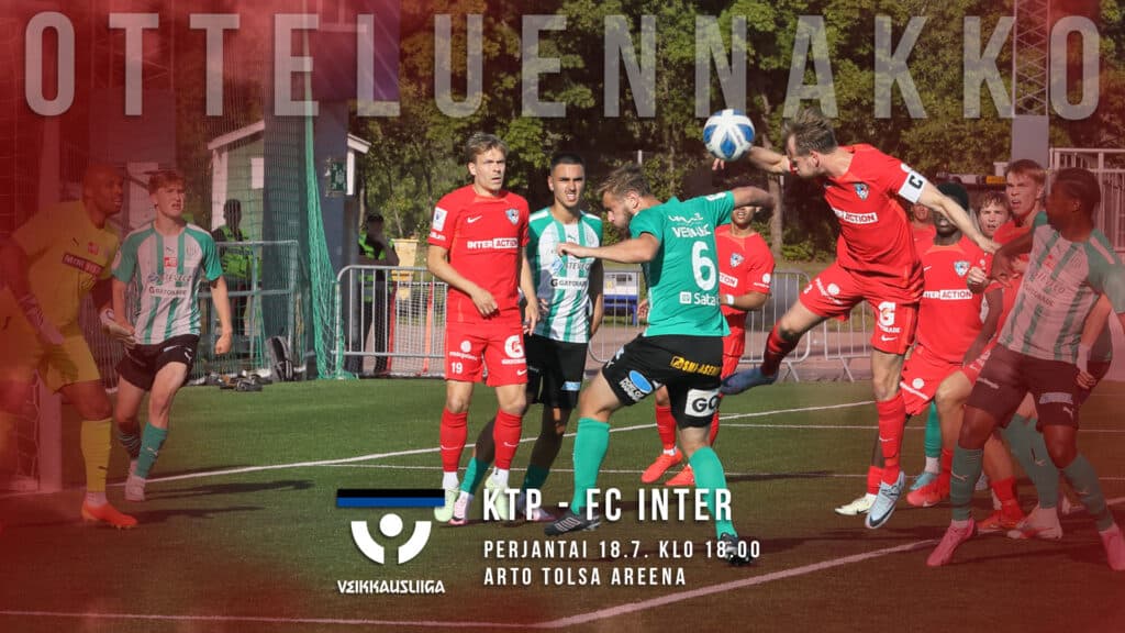 Inter puolustaa Veikkausliigan kärkipaikkaa Kotkassa perjantaina