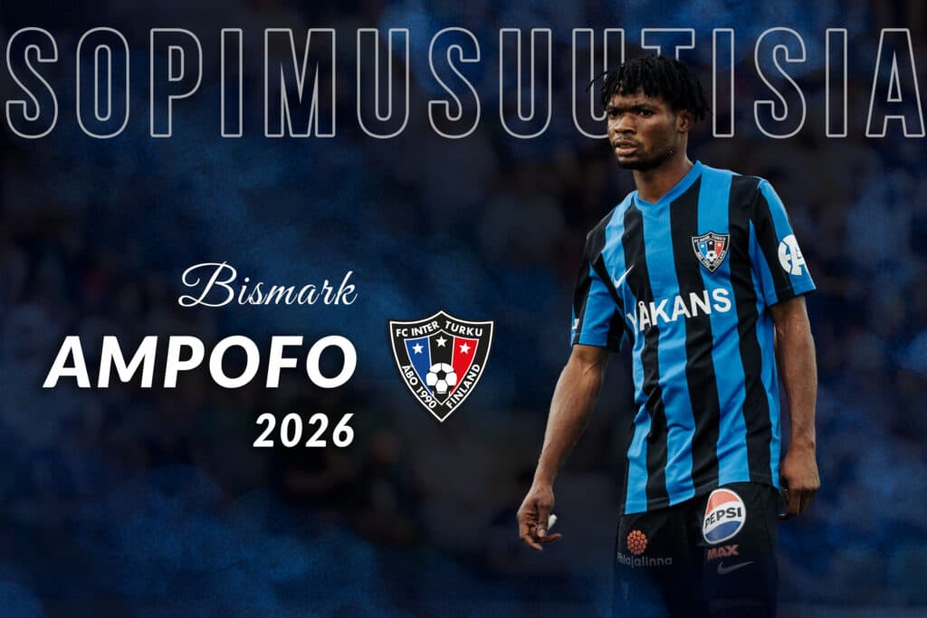 Bismark Ampofo jatkaa Interin keskikentällä