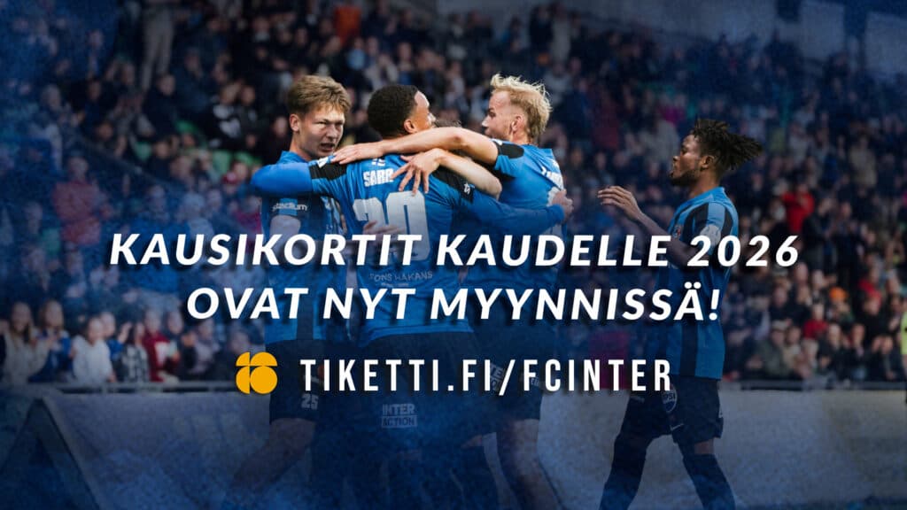 Kauden 2026 kausikortit nyt myynnissä – hyödynnä Early bird-tarjous!
