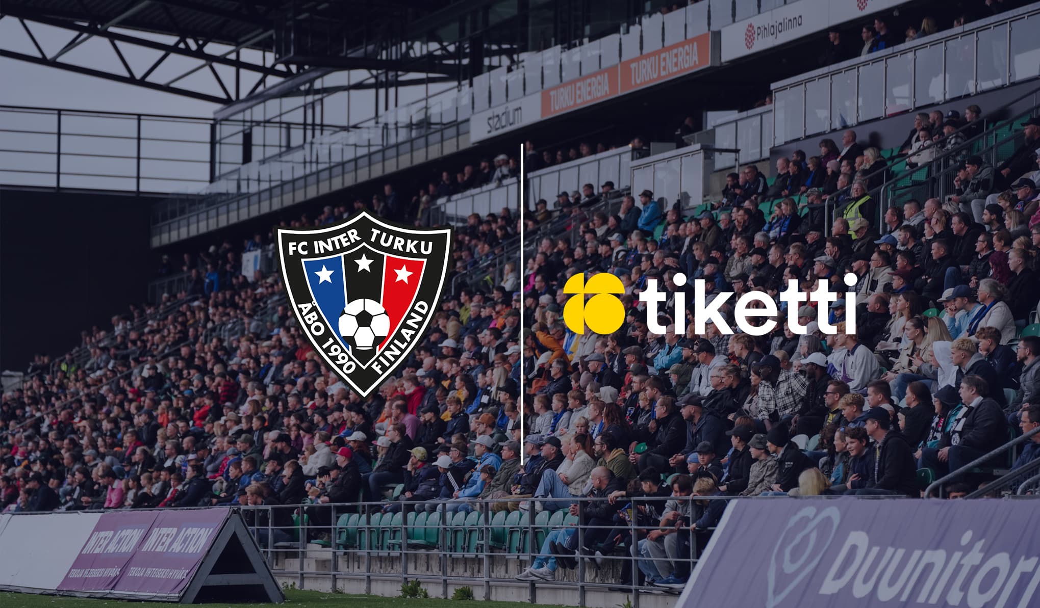 FC Inter ja Tiketti jatkavat yhteistyötä – kauden 2026 kausikortit myyntiin keskiviikkona 22.10.