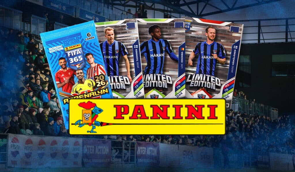 Inter on mukana Paninin jalkapallokorttisarjassa – historian toisena suomalaisjoukkueena!