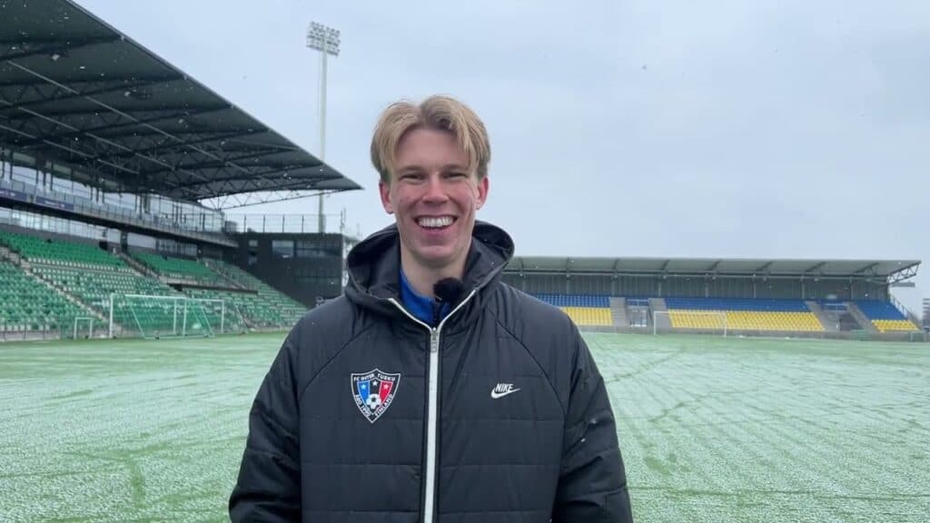 Turkuun kotiutunut Janne-Pekka Laine odottaa kotistadionin korkkausta