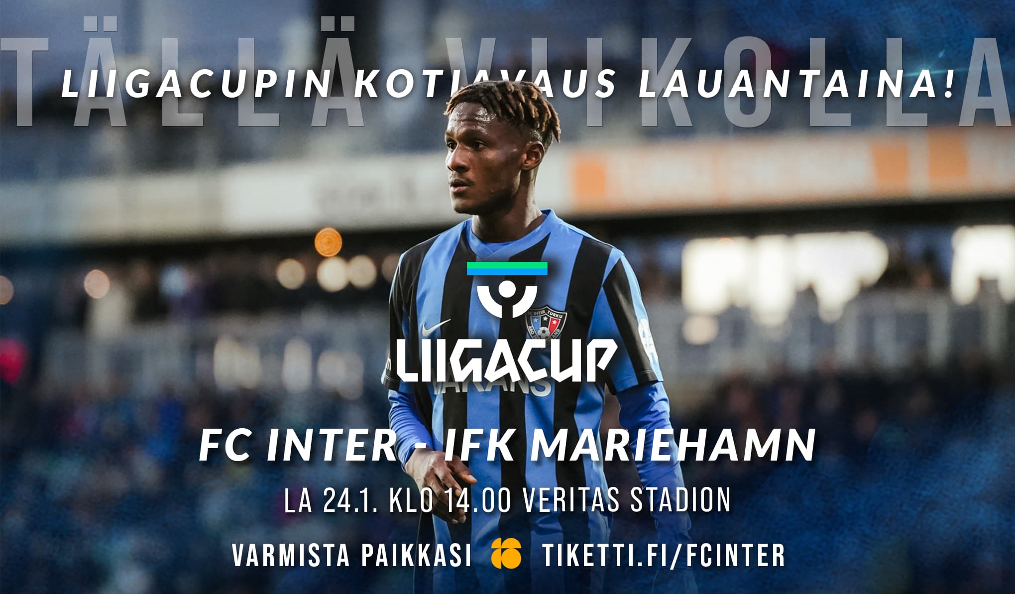 Liigacup käynnistyy kotikentällä lauantaina!