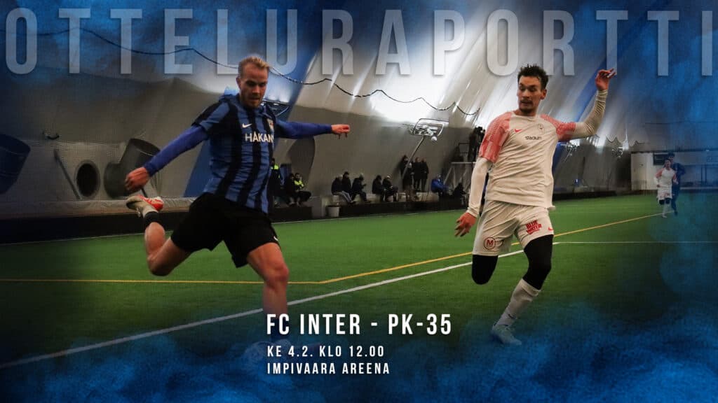 Interin maalit jäivät tänään puuttumaan harjoitusottelussa PK-35:tä vastaan