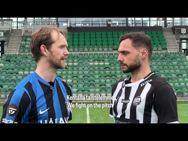 FC Inter ja TPS yhdessä rasismia vastaan