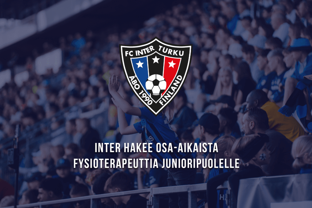 Inter hakee osa-aikaista fysioterapeuttia junioripuolelle