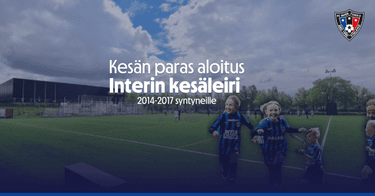 Tule mukaan Interin kesäleirille – avoinna kaikille jalkapalloilijoille