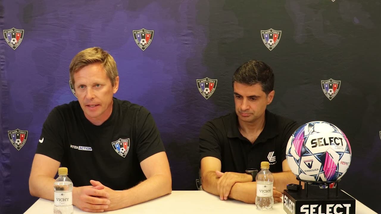 Lehdistötilaisuus 8.7.2024 FC Inter – FC Lahti