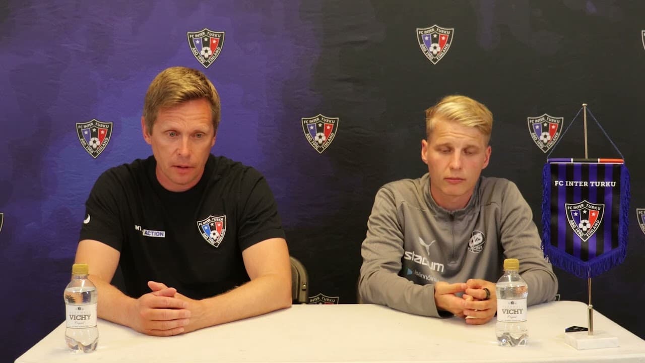 Lehdistötilaisuus 3.7.2024 Suomen Cup: FC Inter – TPS