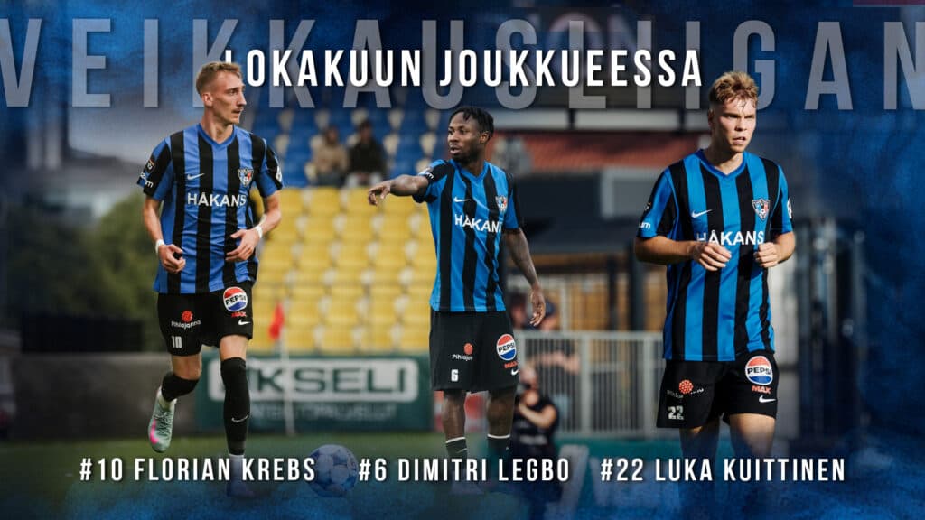 Dimitri Legbo on Veikkausliigan lokakuun pelaaja!