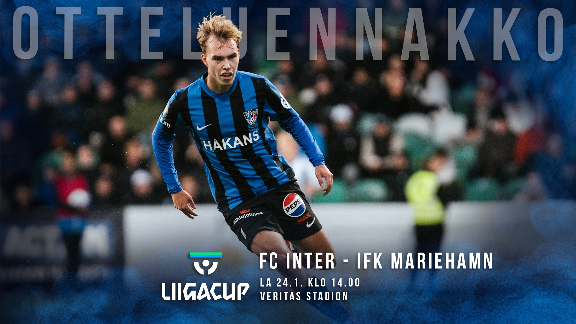 Kotiottelut käynnistyvät lauantaina Veritas Stadionilla