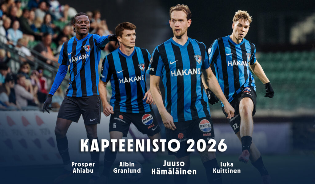 Kapteenisto kaudelle 2026 on valittu