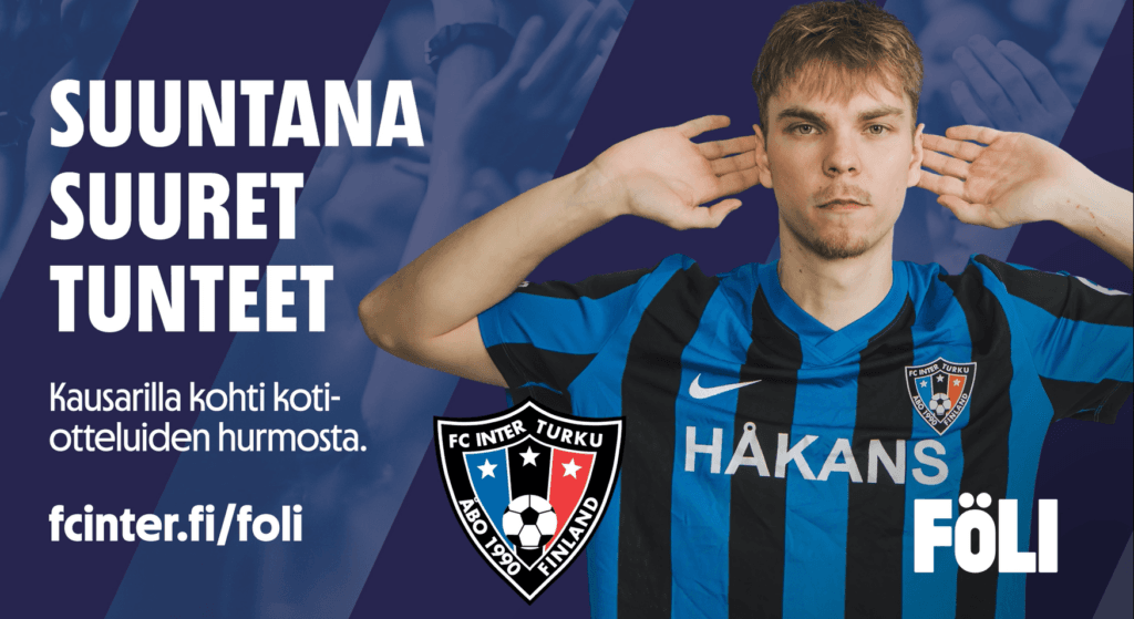 Kausarilla stadionille ja takaisin – Föli-joukkoliikennelippuominaisuus käyttöön Inter-Ilves-ottelussa!