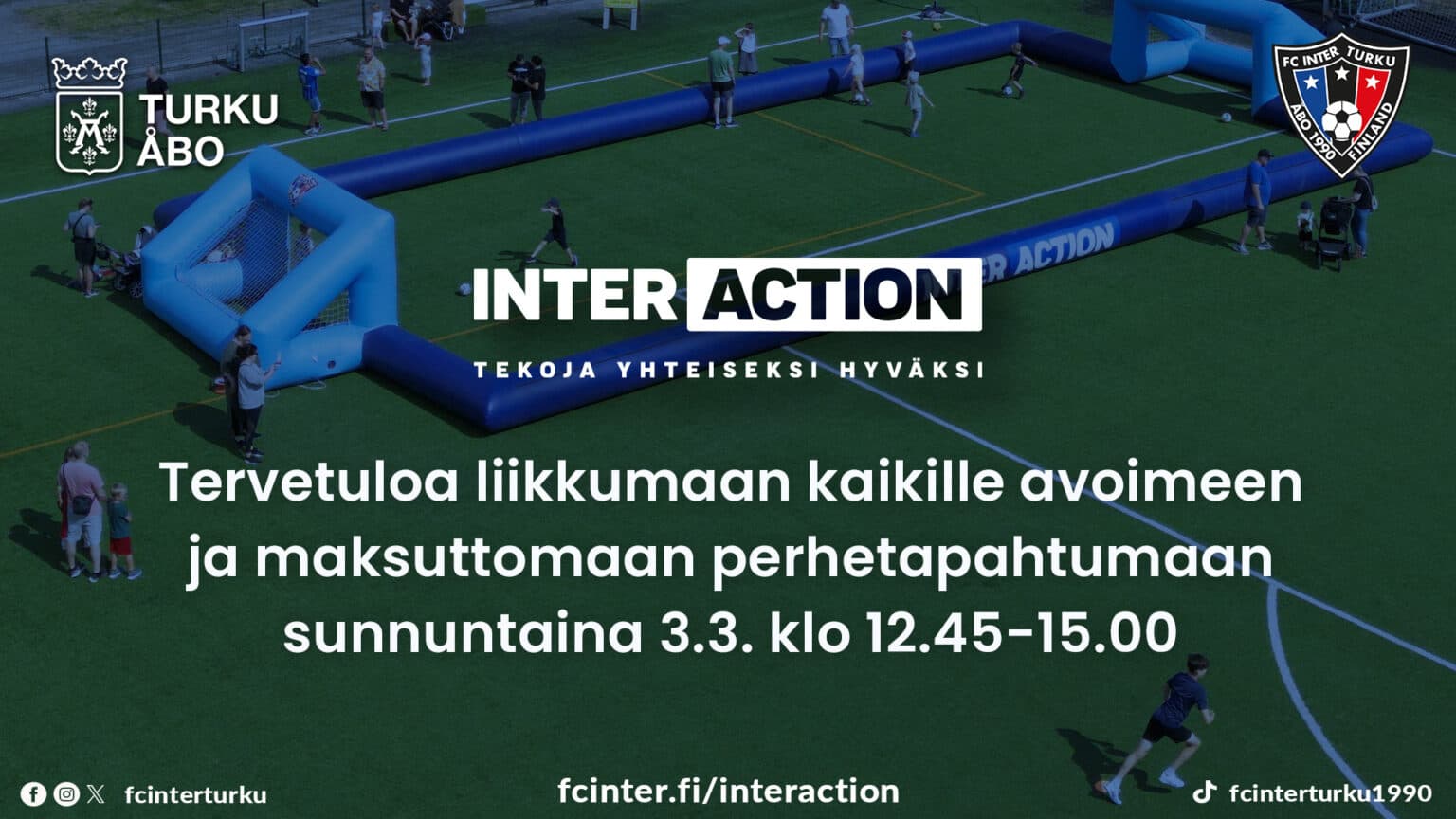 Interaction-perhetapahtuma sunnuntaina Lausteella