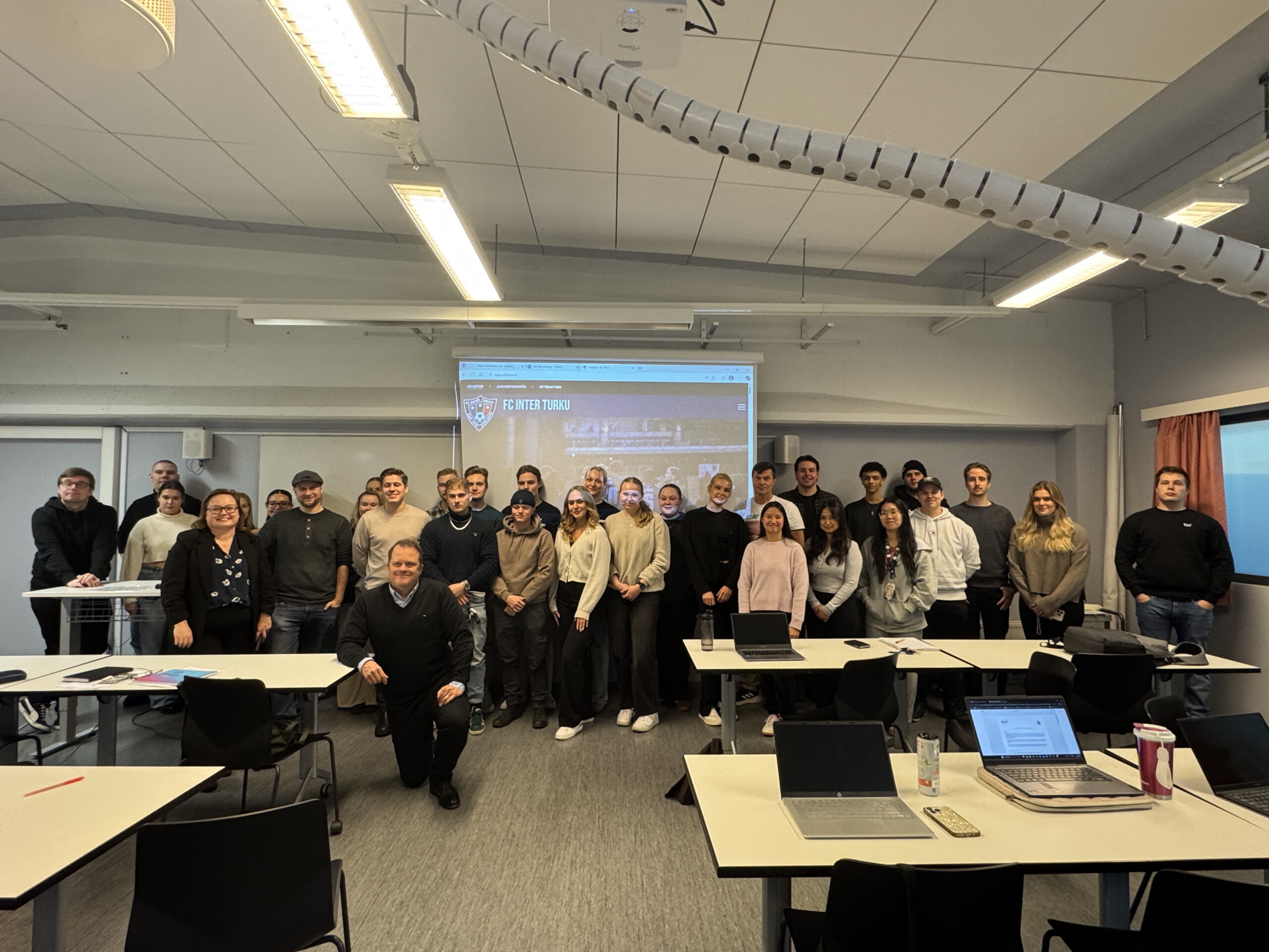 FC Inter ja Turun AMK:n SUSTIS-yhteistyö toi uusia näkökulmia vastuullisuustyöhön