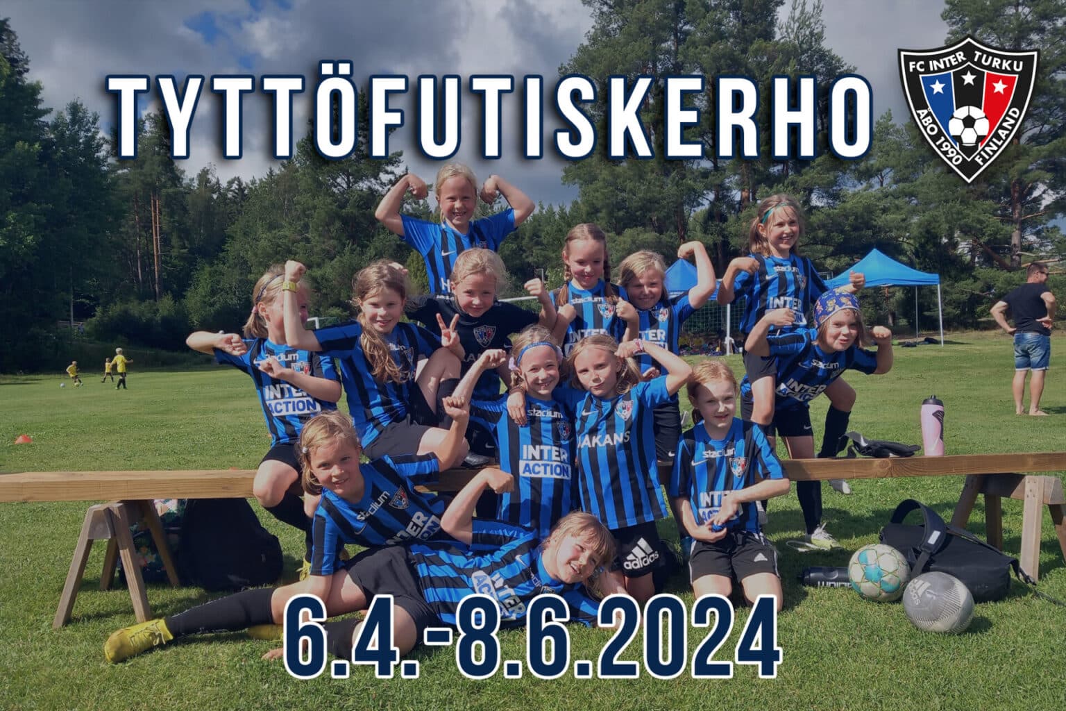 Kevään tyttöfutiskerho järjestetään 6.4.-8.6.2024