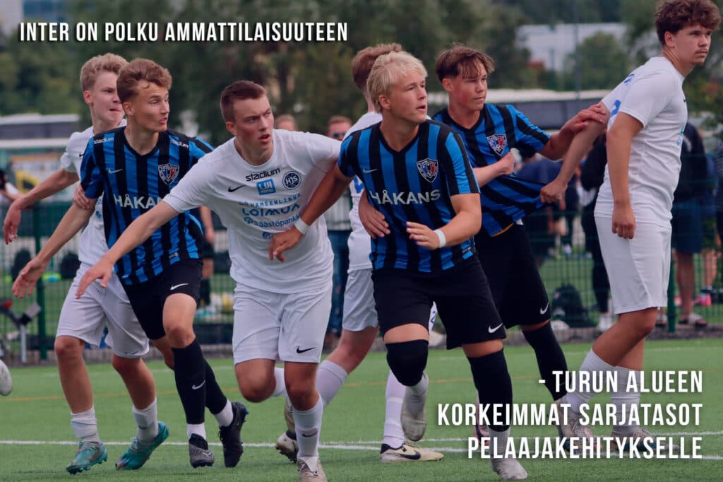 Inter on polku ammattilaisuuteen – Turun alueen korkeimmat sarjatasot pelaajakehitykselle