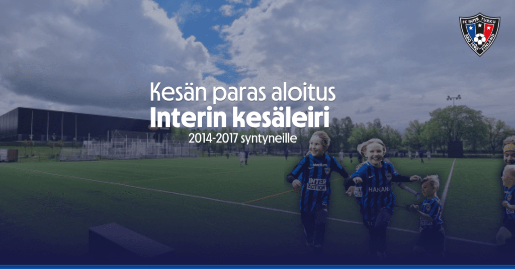 Tule mukaan Interin kesäleirille – avoinna kaikille jalkapalloilijoille